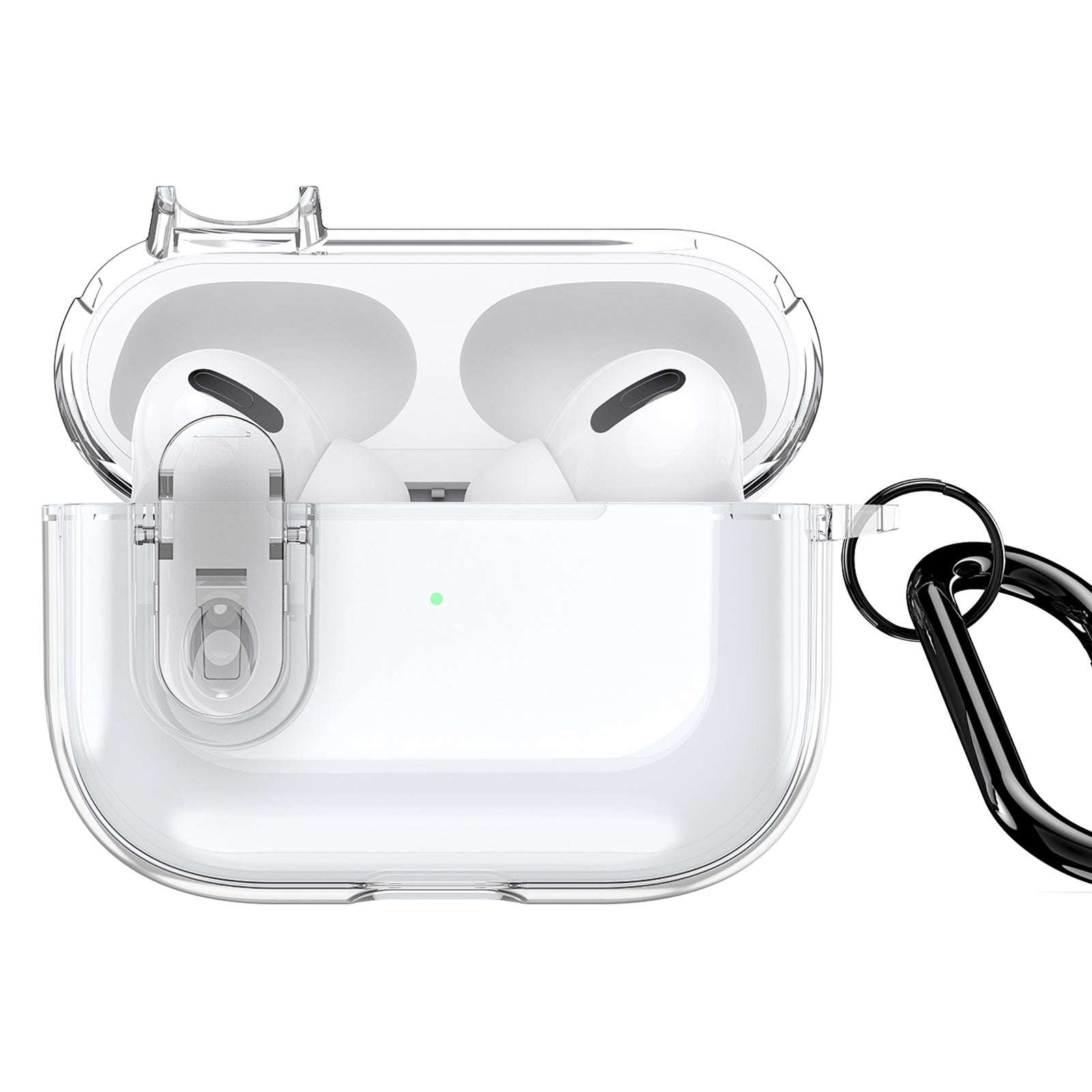 DUX DUCIS PECL Series for Apple AirPods Pro 2 Earphone Case TPU+PC Cover with Hanging Hook DUX DUCIS PECL Series for Apple AirPods Pro 2 Earphone Case TPU+PC Cover with Hanging Hook